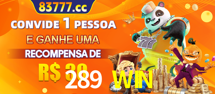 Banner institucional da 289 WIN sobre parceria de marcas e criação de uma marca de excelência, apresentando os mascotes de jogos populares como o Fortune Tiger.